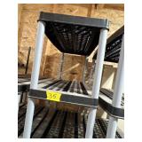 PLASTIC STORAGE RACK (5 SHELVES)
