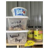 WOOD DOWELS & BISCUITS
