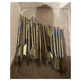 25 SPADE BITS  3/8'-1 1/8'