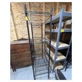 METAL STORAGE RACK (5 SHELVES)