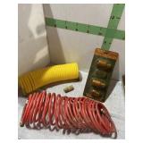 COILED AIR HOSE & QUICK COUPLERS
