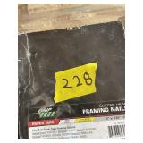 GRIP FAST CLIPPED HEAD FRAMING NAILS  3' X 120'