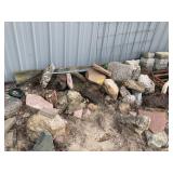 PILE OF LANDSCAPE ROCKS