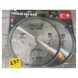 2-TOOL SHOP 12: FINE FINISH TABLESAW BLADES