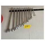 11 PC. PITTSBURGH STANDARD WRENCH SET