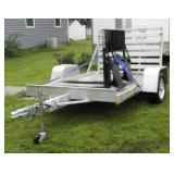 ALUMA SINGLE AXILE TRAILER