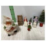 LEFTON SANTA AND MRS.CLAUS ON ROCKING CHAIRS