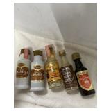 5 MINIATURES PARTIALS SEALED