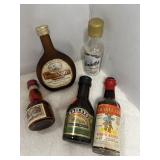 5 MINIATURES PARTIALS SEALED