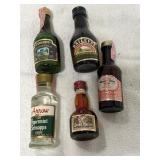 5 MINIATURES PARTIALS SEALED