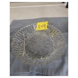 10" X 2" GLASS SERVING BOWL