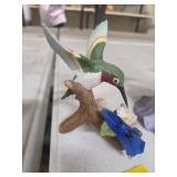 PORCELAIN 4" TALL HUMMINGBIRD