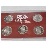 1 2004 Silver Proof Quarter Set