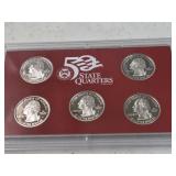 1 2008 Silver Quarter Proof Set