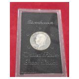 1 1971 Eisenhower Proof Silver Dollar