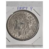 1 1889-P Morgan Silver Dollar XF