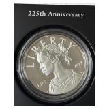 1 2017 225th Anniversary PF 1 oz 0.999