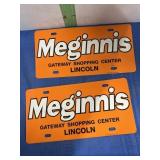 Two Dealer Advertising Plates -see picture