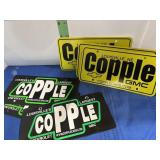 Six Dealer Advertising Plates -see picture