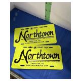 Two Dealer Advertising Plates -see picture