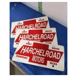 Three Dealer Advertising Plates -see picture