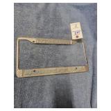 SAN DIEGO LICENSE PLATE BRACKET METAL