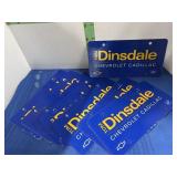 Eleven Dealer Advertising Plates -see picture
