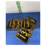 pair Neb 1960, 13-3719  The Beef State