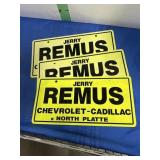 Two Dealer Advertising Plates -see picture
