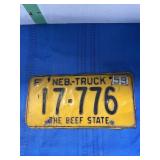 Neb-Truck 1959, 17-776  The Beef State