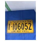 Neb 1958, 1-106052  The Beef State