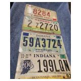 4-INDIANA METAL PLATES