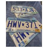 8-MINNESOTA METAL PLATES