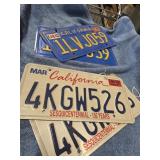 11-CALIFRONIA METAL PLATES