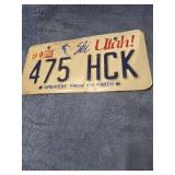 UTAH 475 HCK METAL PLATE
