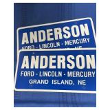 Two Dealer Advertising Plates -see picture