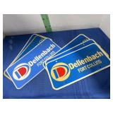 Six Dealer Advertising Plates -see picture