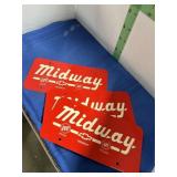 Three Dealer Advertising Plates -see picture