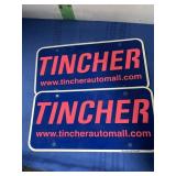 Two Dealer Advertising Plates -see picture