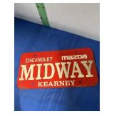 one Dealer Advertising Plates -see picture