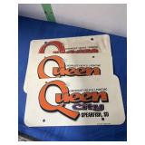 Three Dealer Advertising Plates -see picture