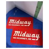 Two Dealer Advertising Plates -see picture