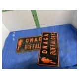 2-METAL ONAGA BUFFALO PLATES