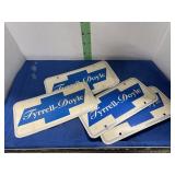 Six Dealer Advertising Plates -see picture