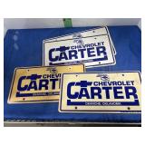 Four Dealer Advertising Plates -see picture