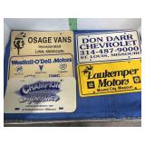 5 Dealer Advertising Plates -see picture