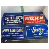 28 Misc. Dealer Advertising Plates-see picture