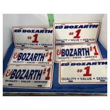 6 Misc metal Dealer Adv Plates-see pictures