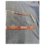 MISLE LICENSE PLATE BRACKET METAL