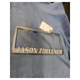 OGALLALA LICENSE PLATE BRACKET METAL